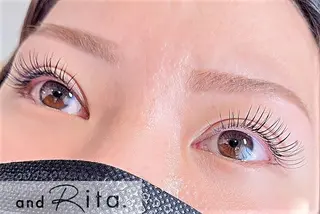 マツエク・マツパ andRita 蒲生店のマツエク・マツパデザイン