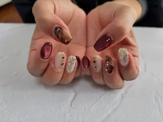 ネイル 愛川町 あんすりうむのネイルデザイン