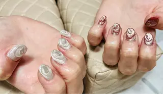 ネイル goldgleams ちなのネイルデザイン