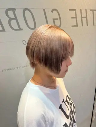 ショート カラー 暖色カラー🍓 sachi🤍のヘアスタイル