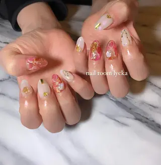 ネイル ﾈｲﾙﾙｰﾑﾘｯｶ 𝐦𝐚𝐲𝐮のネイルデザイン