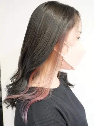 ロング カラー neon  hair亀戸店所属・小松崎 友宏のヘアスタイル