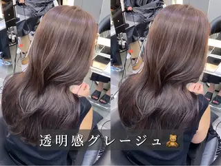 ロング 池袋/韓国/レイヤー 髪質改善/村上けいとのヘアスタイル