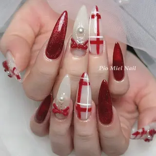 ネイル HANA 長さだしのネイルデザイン