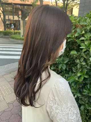 ロング 韓国風ヘア♡ runaのヘアスタイル