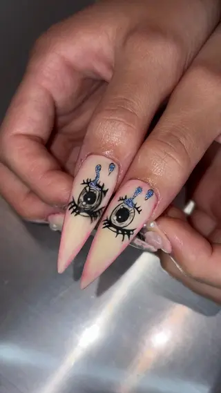 ネイル 👽個性派ネイル🎀 komachiのマツエク・マツパデザイン