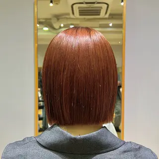 ショート ワンホンパーマ/ 菜月のヘアスタイル