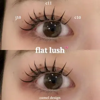 マツエク・マツパ EYELA uenoのマツエク・マツパデザイン