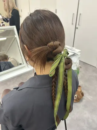 ヘアアレンジ 山田 桃華のヘアスタイル