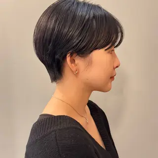 ショート カラー 🌿レイヤーボブ/パ ーマ🌿　木梨健太のヘアスタイル