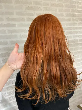 ロング カラー ヘアアレンジ 米村（北岡）慶子 お店変わりました！のヘアスタイル