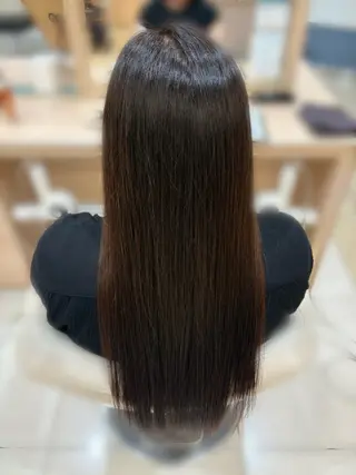 ロング カラー 石川 碧音維のヘアスタイル