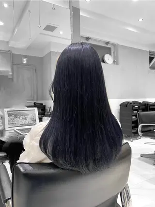 ロング カラー ✨ブリーチカラー/ 艶髪suzu🪽🤎のヘアスタイル