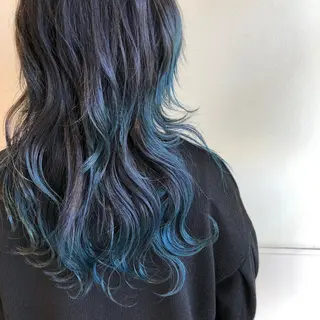 ロング カラー 日置 大智のヘアスタイル