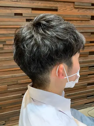 ショート メンズ enn to yuu所属・髪質改善&大人ボブ ♡KURENAのヘアスタイル