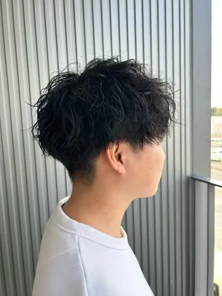 パーマ TSUBASA/ 韓国ヘアAFLOATのヘアスタイル