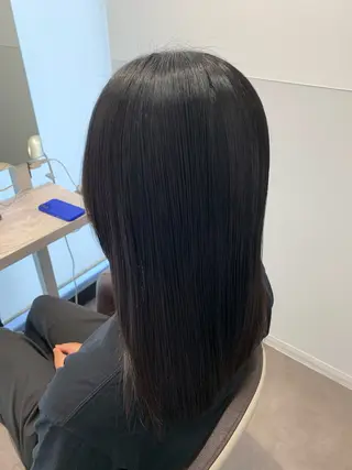 セミロング 松田 啓志のヘアスタイル