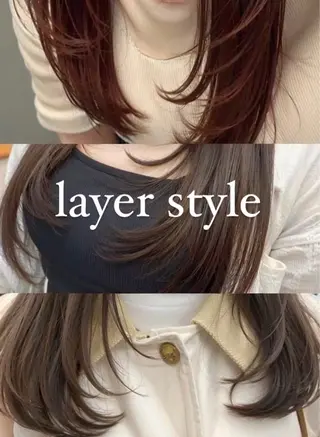 ロング 赤みオフの透明感職人 /ケア重視の美髪施術のヘアスタイル