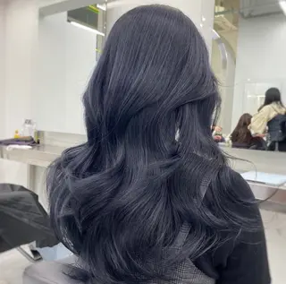 ロング カラー ヘアアレンジ 🥣大人っぽ韓国 スタイル🥣アヤノのヘアスタイル