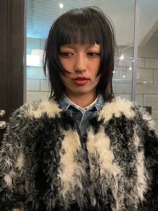 ミディアム 🍁ロングパーマ.ニ ュアンス🍁陸来のヘアスタイル