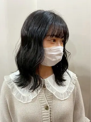 カラー 矢野 佑那のヘアスタイル