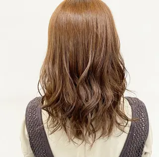 ミディアム カラー レイヤー/韓国❣️ 髪質改善/亘紘輝のヘアスタイル