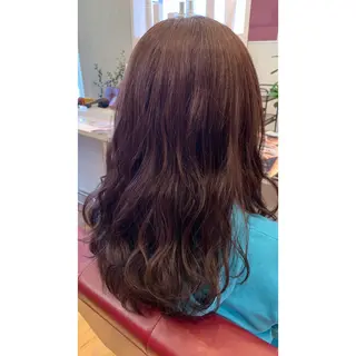 ロング カラー 工藤 萌香のヘアスタイル