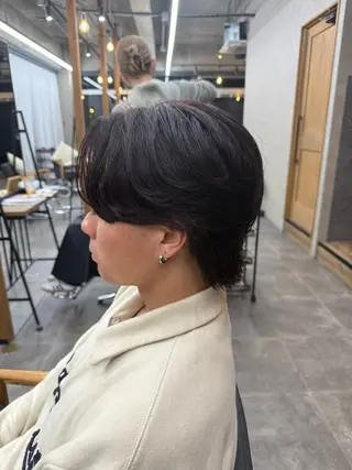 ミディアム カラー  ︎︎ 楓のヘアスタイル