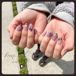 ネイル Freex nail所属・freex nail /ニュアンス/個性派のネイルデザイン