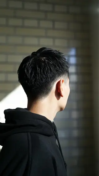 ショート DAU BARBER SHOP 青山所属・金浜 大樹のヘアスタイル