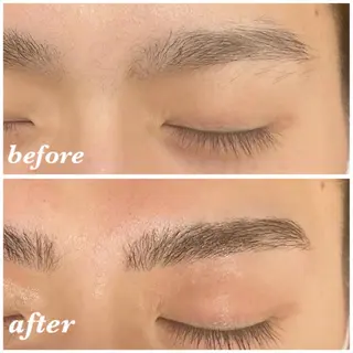 メンズ アイブロウ 曲がる縮毛矯正 LIBER 　岩名のヘアスタイル