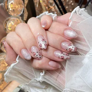 ネイル 23時まで❤︎韓国、 ワンホンネイルのネイルデザイン