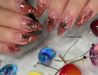 ネイル Spiky とうげ ふうかのネイルデザイン