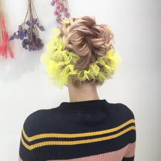 ヘアアレンジ 似合わせカット🌿 前川のヘアスタイル