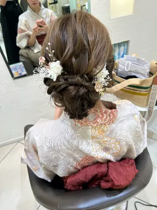 ミディアム marju銀座 マージュギンザのヘアスタイル