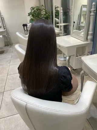 ロング カラー 佐久間 柊里のヘアスタイル