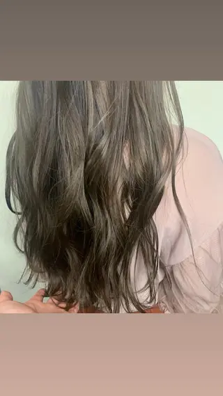 ロング カラー HAIR SALON M Fes 池袋所属・韓国風艶髪✨ 高松静香☑️のヘアスタイル