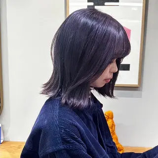 ミディアム カラー 🩷銀座/縮毛矯正 特化サロン🪞みことのヘアスタイル