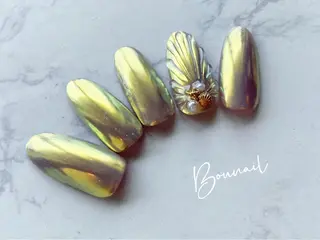 セミロング ネイル&アイラッシュ ボネール Bounail 田町・三田店所属・Okochi 💅🏻✨のネイルデザイン