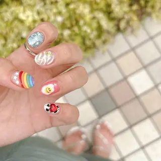 ネイル junna 金山.東別院.上前津のネイルデザイン