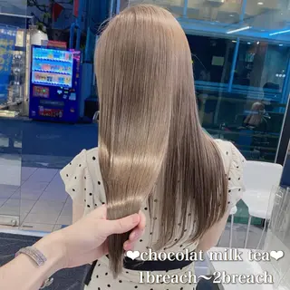 セミロング カラー ヘアアレンジ メンズ キッズ お悩み解決美容師 💐AMIのヘアスタイル