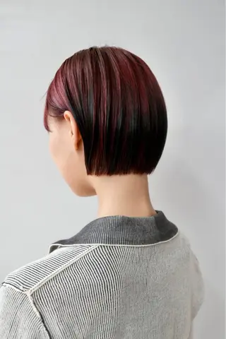 ショート ハイトーンカラー/ さらさのヘアスタイル