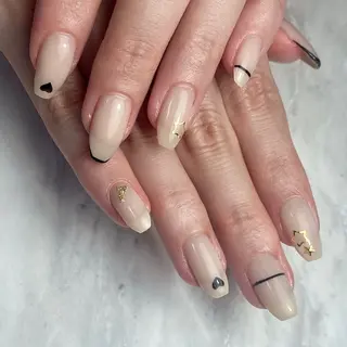 ネイル 自爪育成nail fachuriのネイルデザイン