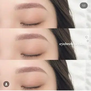 アイブロウ Une fleur sakiの眉毛・アイブロウイメージ