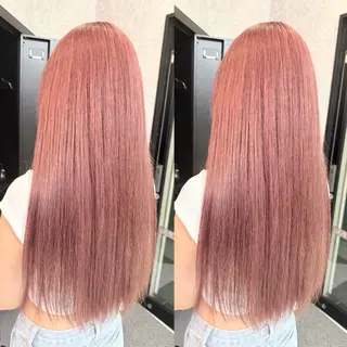 ロング カラー 🌺ハイトーン🌺 矢葺 なぎさ🌺🌺のヘアスタイル