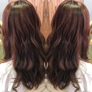 ロング カラー 髪質改善/美髪矯 正ヤマモトハルキのヘアスタイル