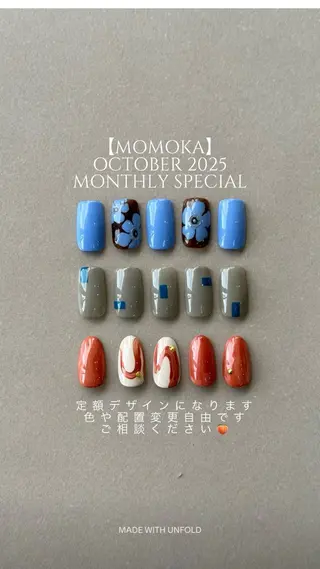 ネイル Momoka ネイリスト福岡/薬院のネイルデザイン