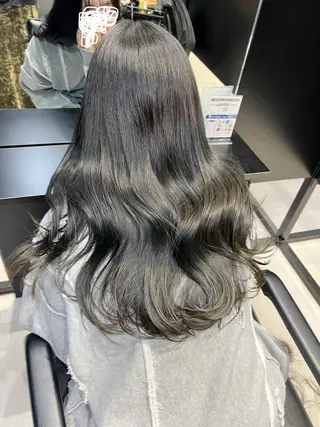 ロング カラー kimika🥑 メンズ/髪質改善のヘアスタイル