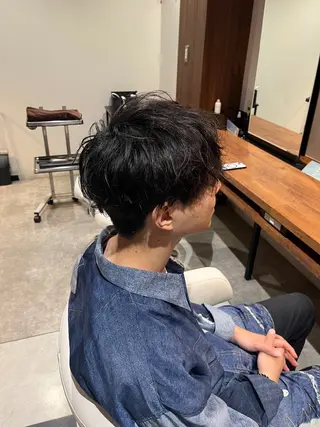 ショート パーマ メンズ 🎧メンズパーマ特化 /RUI🎧のヘアスタイル