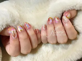 ネイル フルリール 【プライベートサロンのネイルデザイン